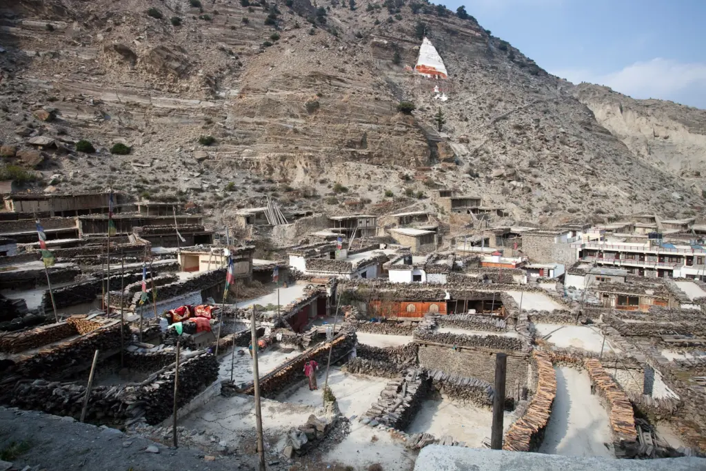 Marpha Village in Annapurna Circuit Trek