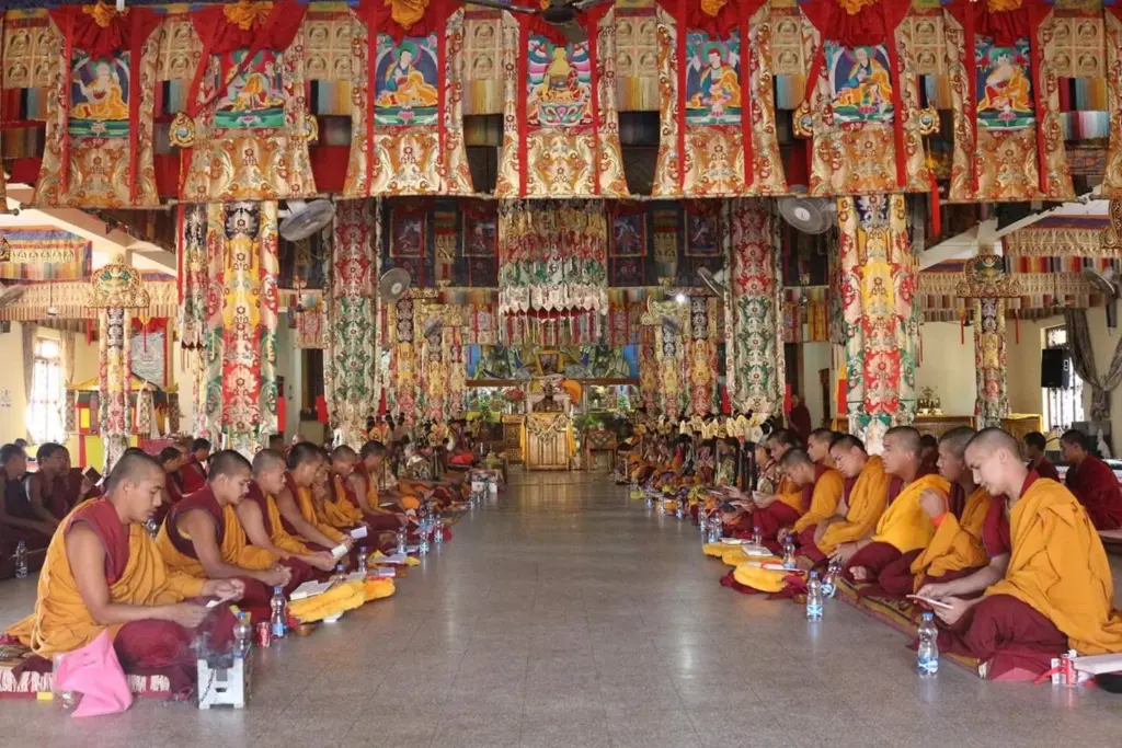 local buddhist puja ceremony