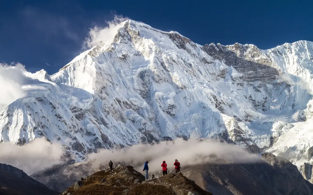 Mt. Makalu - 5th highest mountain in the world lies in Nepal