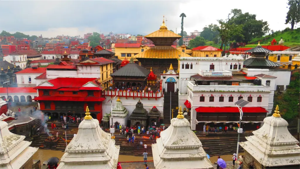 Pashupati Temple with Bagmati River