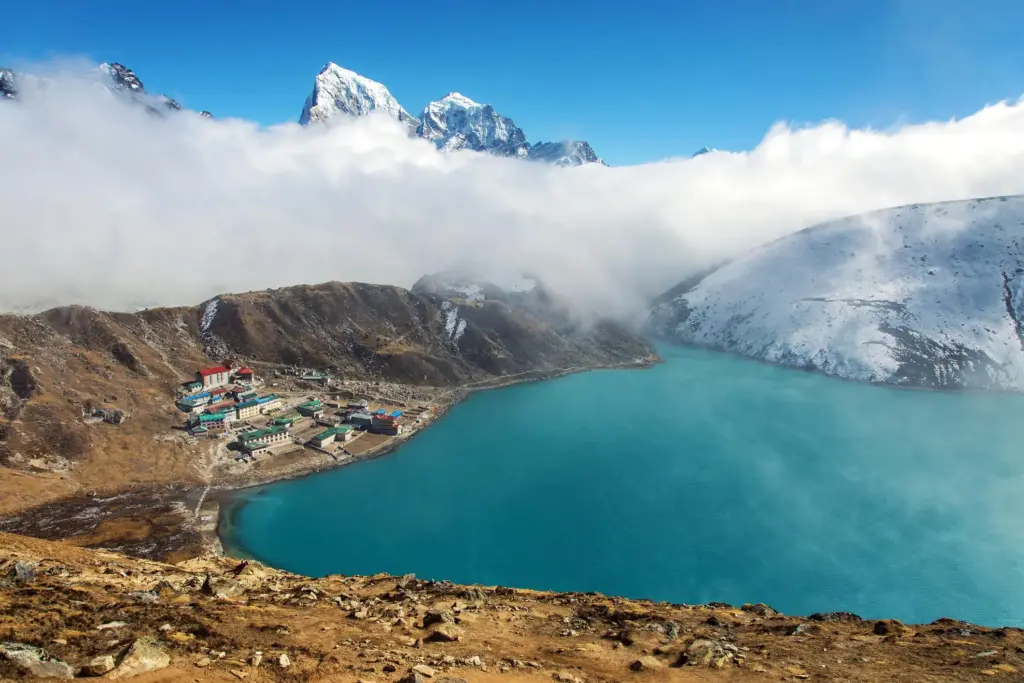 Sherap village - teahouses in Gokyo Lake Trek
